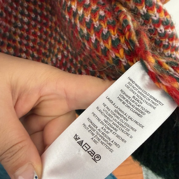 Free People Alexis Floral Knit Cardigan M - Picture 4 of 7